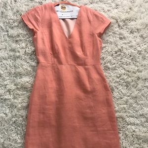 Coral jcrew dress size 2
